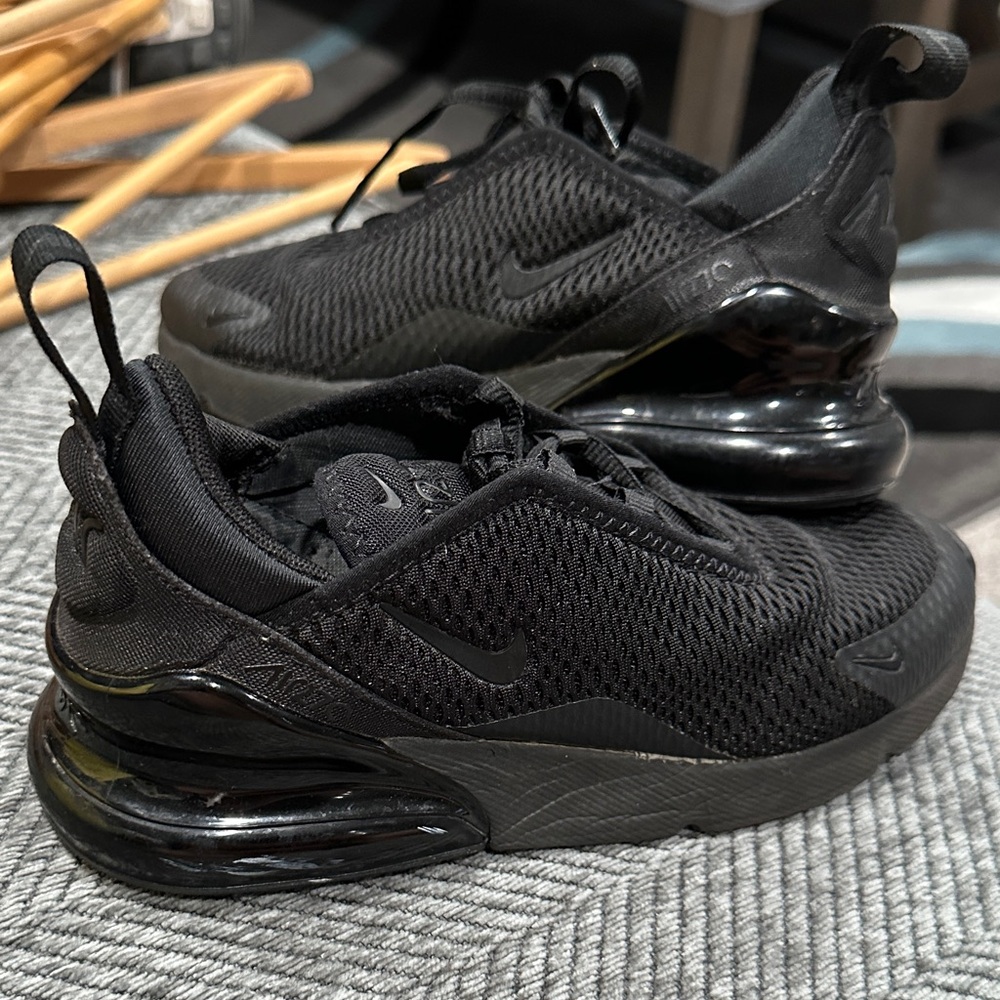Nike Air Max 270 Kids Black Sneakers